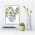 Picture of Grand House Plants I _GroupedProduct_Rectangle_Portrait_Canvas_Framed_