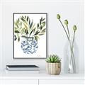 Picture of Grand House Plants I _GroupedProduct_Rectangle_Portrait_Canvas_Framed_