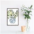 Picture of Grand House Plants I _GroupedProduct_Rectangle_Portrait_Canvas_Framed_