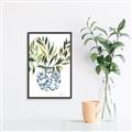 Picture of Grand House Plants I _GroupedProduct_Rectangle_Portrait_Canvas_Framed_