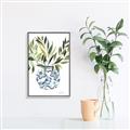 Picture of Grand House Plants I _GroupedProduct_Rectangle_Portrait_Canvas_Framed_