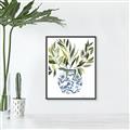 Picture of Grand House Plants I _GroupedProduct_Rectangle_Portrait_Canvas_Framed_