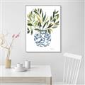 Picture of Grand House Plants I _GroupedProduct_Rectangle_Portrait_Canvas_Framed_