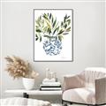 Picture of Grand House Plants I _GroupedProduct_Rectangle_Portrait_Canvas_Framed_