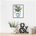 Picture of Grand House Plants II _GroupedProduct_Rectangle_Portrait_Canvas_Framed_