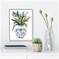 Picture of Grand House Plants II _GroupedProduct_Rectangle_Portrait_Canvas_Framed_