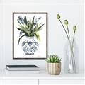 Picture of Grand House Plants II _GroupedProduct_Rectangle_Portrait_Canvas_Framed_