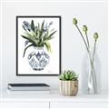 Picture of Grand House Plants II _GroupedProduct_Rectangle_Portrait_Canvas_Framed_