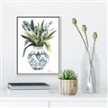 Picture of Grand House Plants II _GroupedProduct_Rectangle_Portrait_Canvas_Framed_