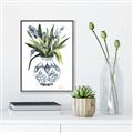 Picture of Grand House Plants II _GroupedProduct_Rectangle_Portrait_Canvas_Framed_