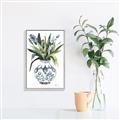 Picture of Grand House Plants II _GroupedProduct_Rectangle_Portrait_Canvas_Framed_