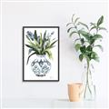 Picture of Grand House Plants II _GroupedProduct_Rectangle_Portrait_Canvas_Framed_
