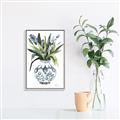 Picture of Grand House Plants II _GroupedProduct_Rectangle_Portrait_Canvas_Framed_