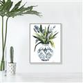 Picture of Grand House Plants II _GroupedProduct_Rectangle_Portrait_Canvas_Framed_