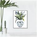 Picture of Grand House Plants II _GroupedProduct_Rectangle_Portrait_Canvas_Framed_