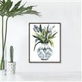 Picture of Grand House Plants II _GroupedProduct_Rectangle_Portrait_Canvas_Framed_