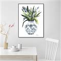 Picture of Grand House Plants II _GroupedProduct_Rectangle_Portrait_Canvas_Framed_