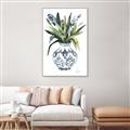 Picture of Grand House Plants II _GroupedProduct_Rectangle_Portrait_Canvas_Framed_