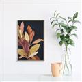 Picture of Vivid Leaves I _GroupedProduct_Rectangle_Portrait_Canvas_Framed_