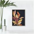 Picture of Vivid Leaves I _GroupedProduct_Rectangle_Portrait_Canvas_Framed_