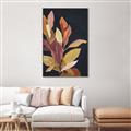 Picture of Vivid Leaves I _GroupedProduct_Rectangle_Portrait_Canvas_Framed_