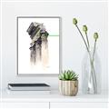 Picture of Columns Sketch _GroupedProduct_Rectangle_Portrait_Canvas_Framed_