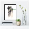 Picture of Columns Sketch _GroupedProduct_Rectangle_Portrait_Canvas_Framed_