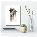 Picture of Columns Sketch _GroupedProduct_Rectangle_Portrait_Canvas_Framed_
