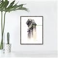 Picture of Columns Sketch _GroupedProduct_Rectangle_Portrait_Canvas_Framed_