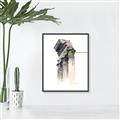 Picture of Columns Sketch _GroupedProduct_Rectangle_Portrait_Canvas_Framed_