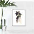 Picture of Columns Sketch _GroupedProduct_Rectangle_Portrait_Canvas_Framed_