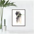 Picture of Columns Sketch _GroupedProduct_Rectangle_Portrait_Canvas_Framed_