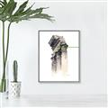 Picture of Columns Sketch _GroupedProduct_Rectangle_Portrait_Canvas_Framed_