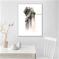 Picture of Columns Sketch _GroupedProduct_Rectangle_Portrait_Canvas_Framed_