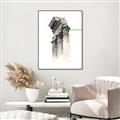 Picture of Columns Sketch _GroupedProduct_Rectangle_Portrait_Canvas_Framed_