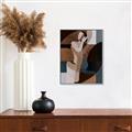 Picture of Colour Block Lady  _GroupedProduct_Rectangle_Portrait_Canvas_Framed_