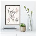 Picture of Wall flowers I _GroupedProduct_Rectangle_Portrait_Canvas_Framed_