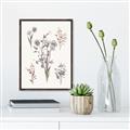 Picture of Wall flowers I _GroupedProduct_Rectangle_Portrait_Canvas_Framed_
