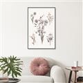 Picture of Wall flowers I _GroupedProduct_Rectangle_Portrait_Canvas_Framed_