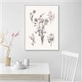 Picture of Wall flowers I _GroupedProduct_Rectangle_Portrait_Canvas_Framed_