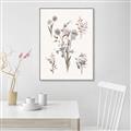 Picture of Wall flowers I _GroupedProduct_Rectangle_Portrait_Canvas_Framed_