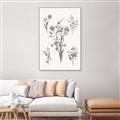 Picture of Wall flowers I _GroupedProduct_Rectangle_Portrait_Canvas_Framed_