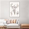 Picture of Wall flowers I _GroupedProduct_Rectangle_Portrait_Canvas_Framed_