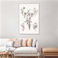 Picture of Wall flowers I _GroupedProduct_Rectangle_Portrait_Canvas_Framed_