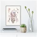 Picture of Wall flowers II _GroupedProduct_Rectangle_Portrait_Canvas_Framed_