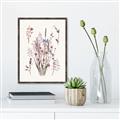 Picture of Wall flowers II _GroupedProduct_Rectangle_Portrait_Canvas_Framed_