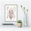 Picture of Wall flowers II _GroupedProduct_Rectangle_Portrait_Canvas_Framed_