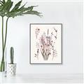 Picture of Wall flowers II _GroupedProduct_Rectangle_Portrait_Canvas_Framed_