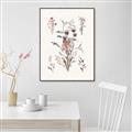 Picture of Wall flowers III _GroupedProduct_Rectangle_Portrait_Canvas_Framed_