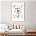 Picture of Wall flowers III _GroupedProduct_Rectangle_Portrait_Canvas_Framed_